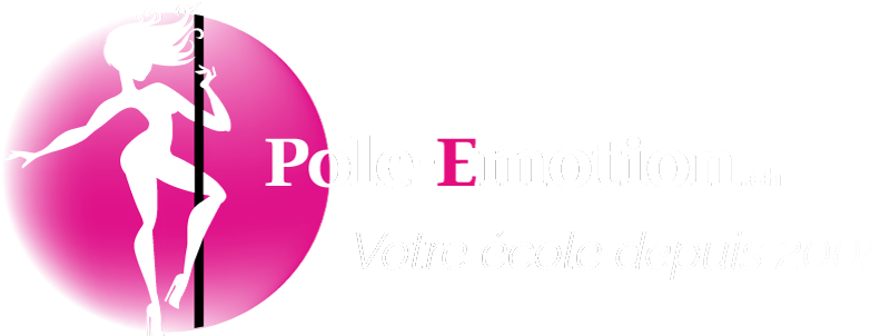 logo blanc de l'école Pole-Emotion